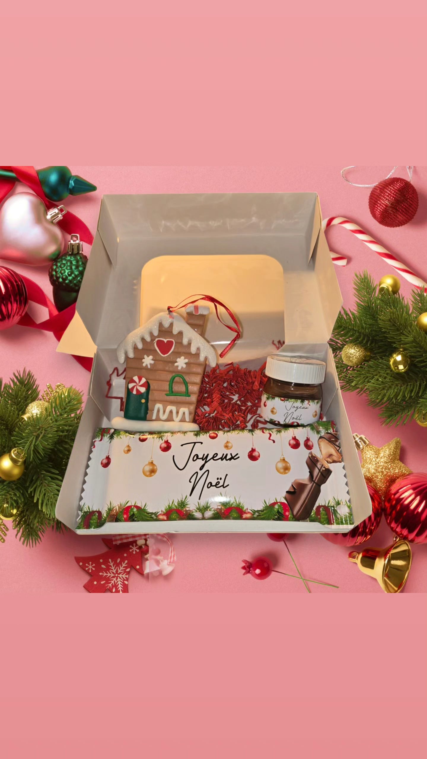 Coffret chocolats Noël