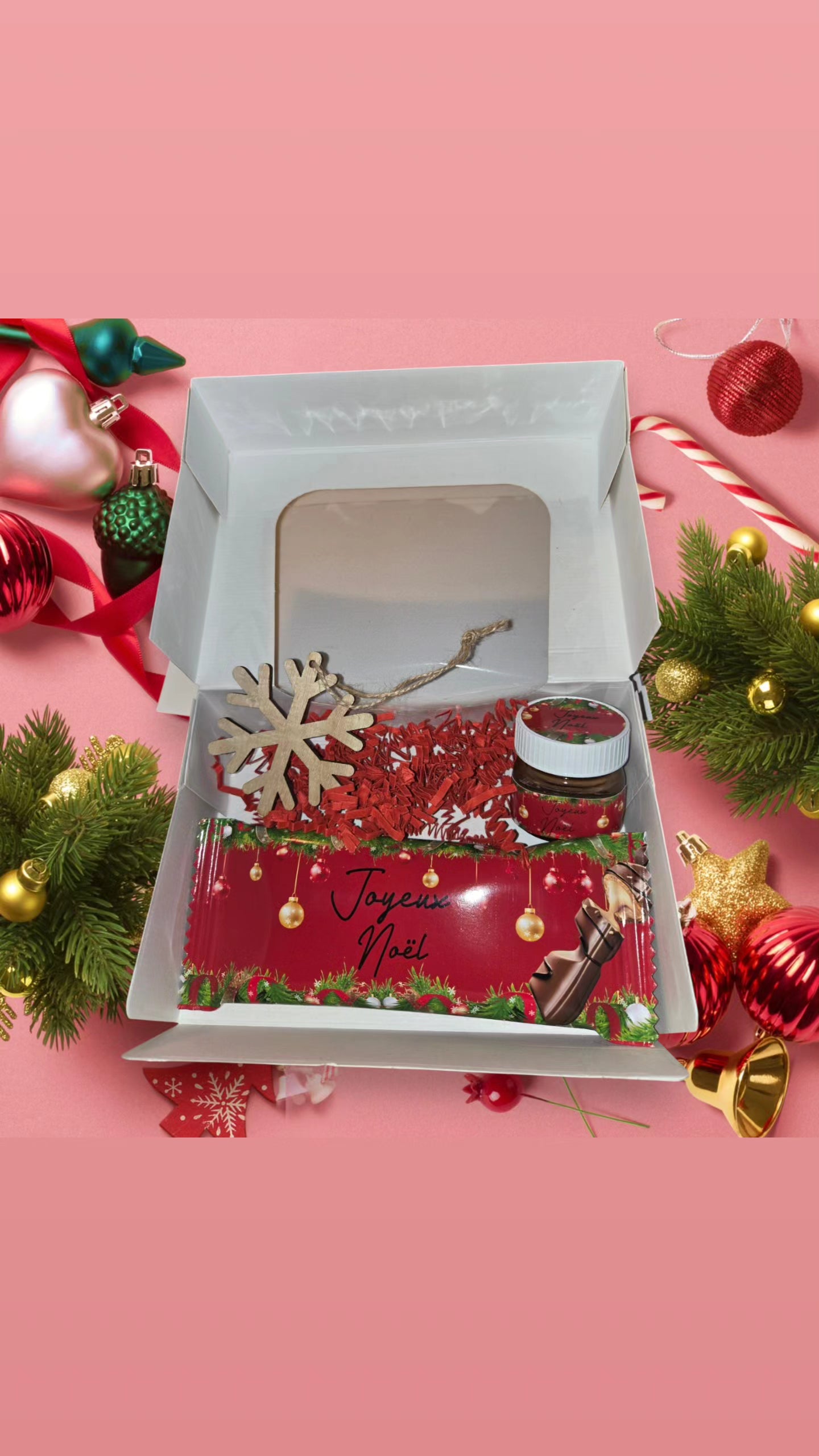 Coffret chocolats Noël